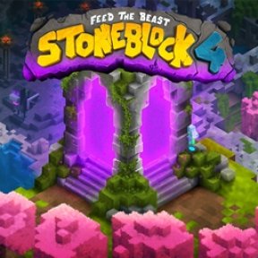 Stoneblock 4 Logo